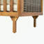Ensemble d'extérieur 4 pièces en bois avec coussin moelleux-1938248804-1938248805