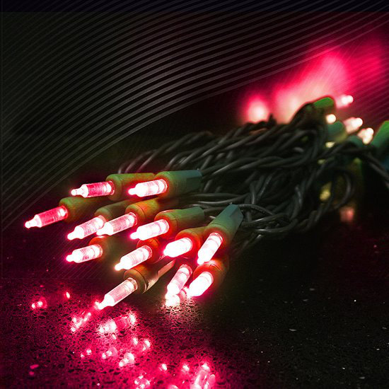 T5 Lightsets 17 " LED String Lights, Red