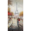 Couple marchant dans la rue Paris | Reproduction de villes contemporaines-70164833