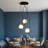 Laiken 3-Light Adjustable Modern Cluster Globe Pendant
