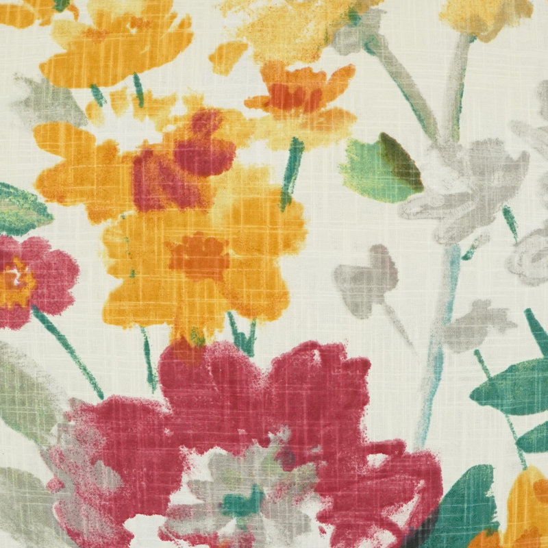 Wildflowers Pillow Cover & Insert, Square 22"