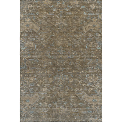 Premium Machine Washable Mayfield AMF2322 Global Rug