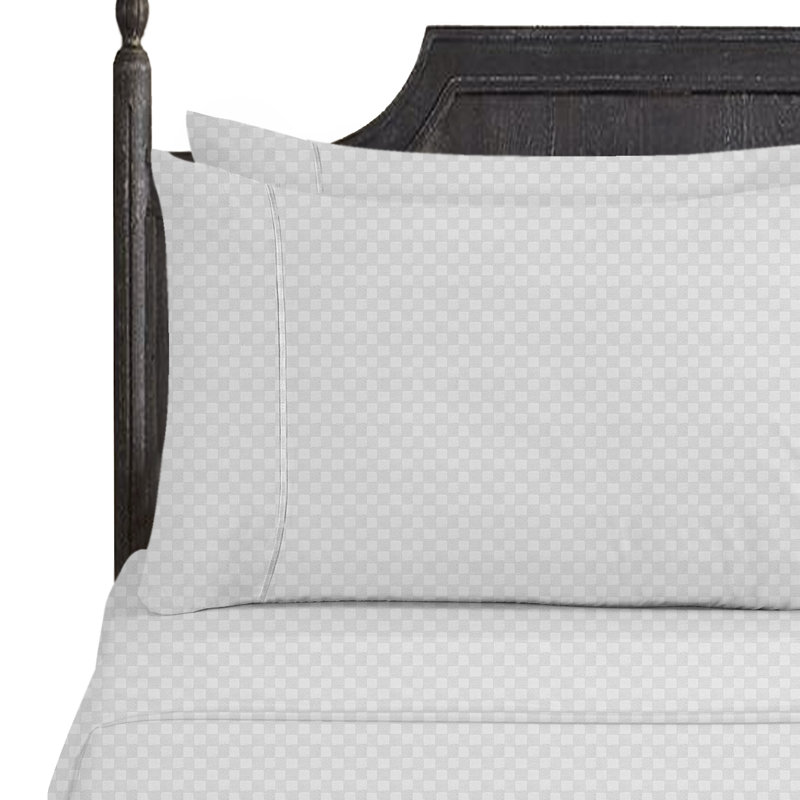 Microfiber Sheet Set, Twin Sheet Set + Fitted Sheet + 1 Pillowcase, Navy
