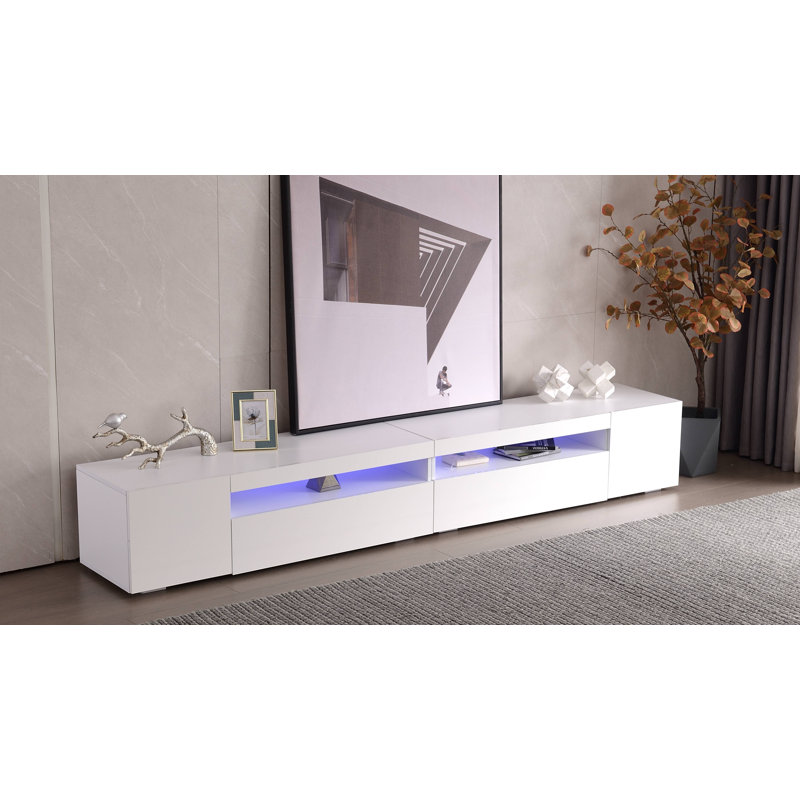 Japreet Unfinished TV Stand for TVs up to 88"