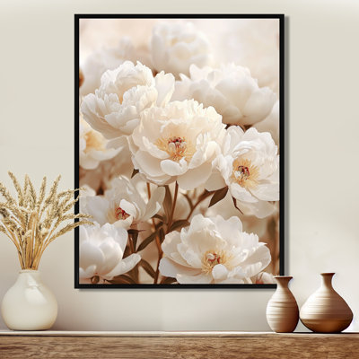 Impression sur toile de pivoines Caseyville