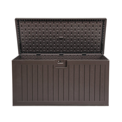Balconera 150 Gallon Water Resistant Resin Lockable Deck Box