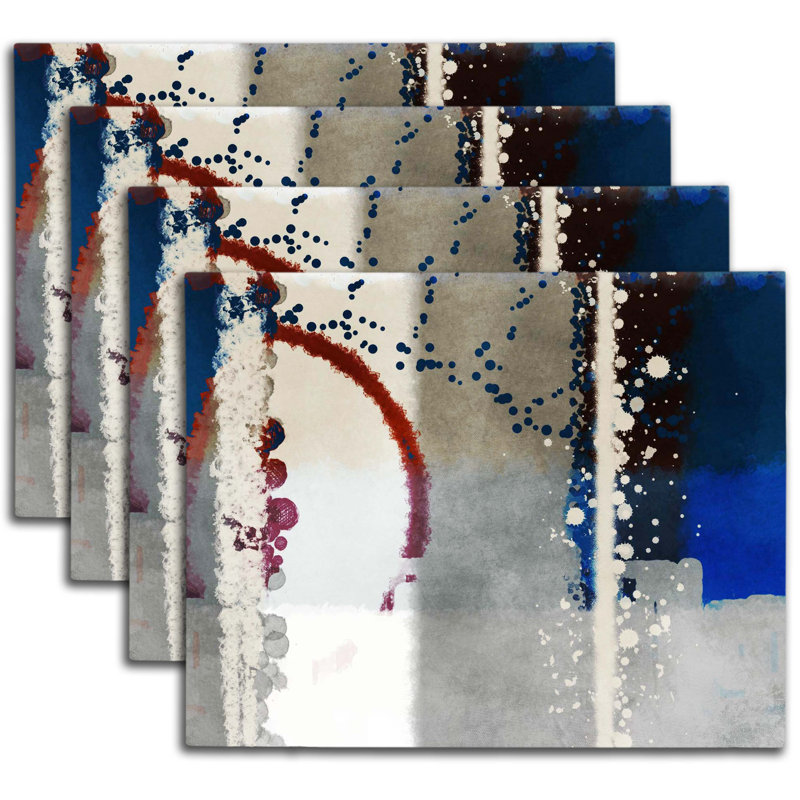 Polyester Abstract Placemat