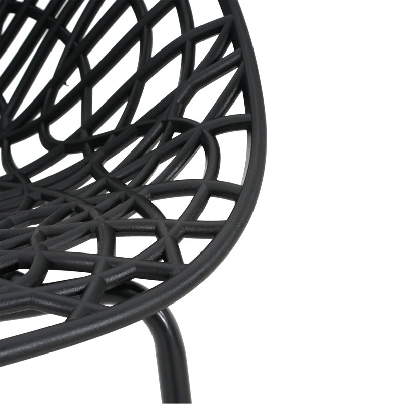 Chaise de salle à manger (ensemble de 2), Noir