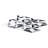 Phantom 13.58" x 15.74" Geometric Marble Mosaic Wall & Floor Tile-88900221