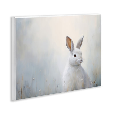 «Serene Rabbit», art mural par Arlington Prints
