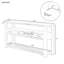 Console 61 po à 4 tiroirs-1780813257