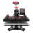 Presse à chaleur 5 en 1 de 12 po x 15 po Machine de transfert de chaleur par sublimation numérique pour t-shirts Bouteille avec bouchon à plaque avec fonction pivotante à 360 degrés