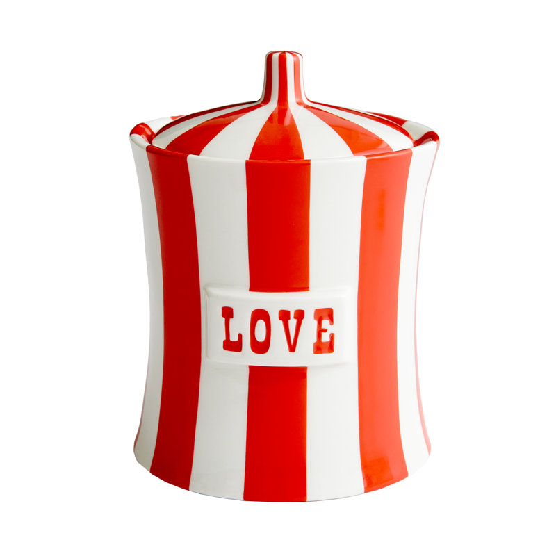 Vice Canister - Love, Red/White
