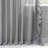 Lucienne Ruffled Faux Linen Sheer Curtains for Bedroom & Living Room Curtains - Single Panel Drapes-1617254943-1617254937