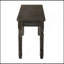 Banc gris patiné avec pieds tournés