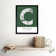 Cincinnati Ohio United States City Map Green - Single Picture Frame Typography