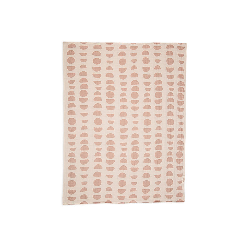 Baby Blanket, Soft Cotton Jacquard Nursery and Stroller Blanket, 30” x 40”