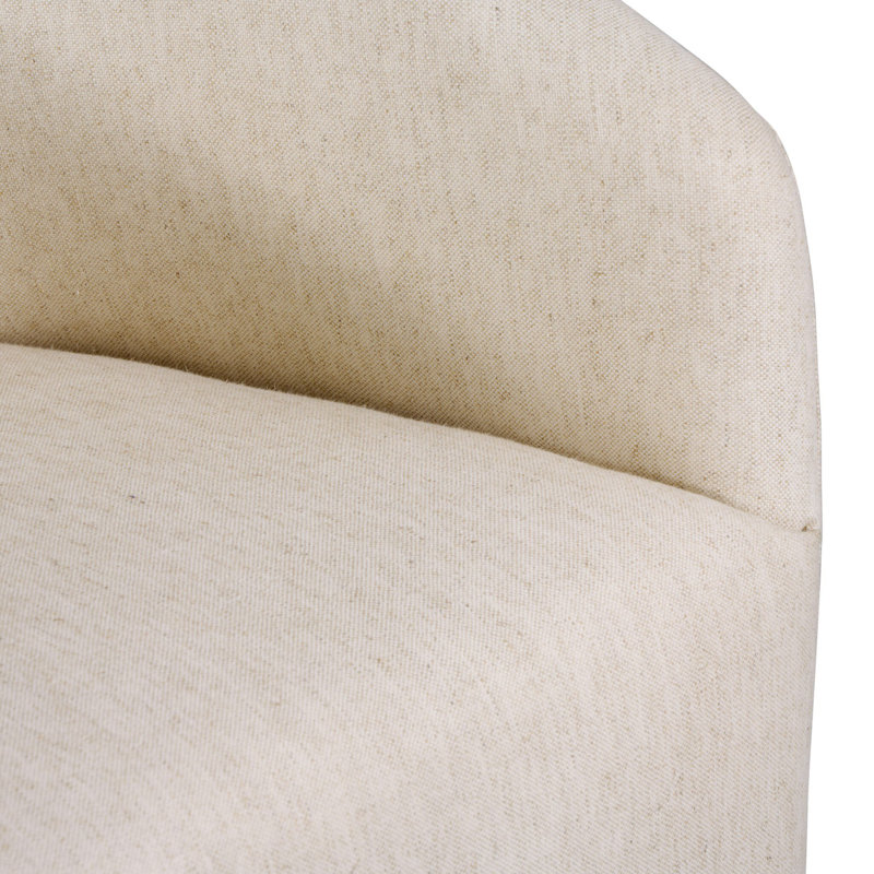 Rhett Upholstered Arm Chair, Newcastle Natural