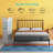Hybrid Memory Foam Mattress With Fiberglass Free For Cooler Sleep Supportive & Pressure Relief, Medium Firm-1504430269-1504430271