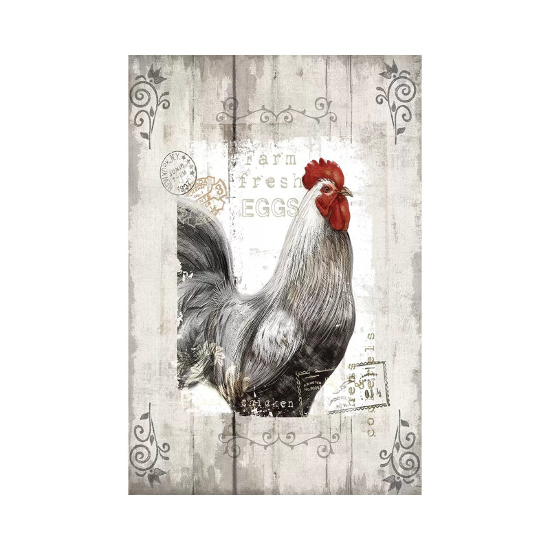 Farm Fresh 1 Piece Wrapped Canvas Painting, 20.32 cm H x 30.48 cm W