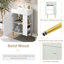 Meuble-lavabo 21,6 po avec lavabo en céramique-312684885