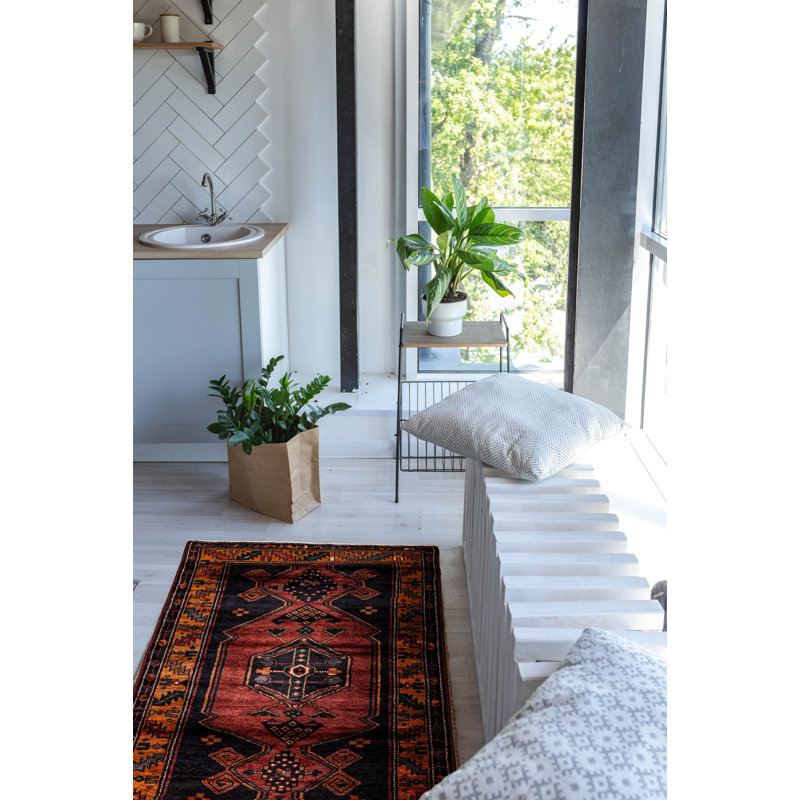 Konya Anatolian Navy, Red Rug 3'9" x 8'9"