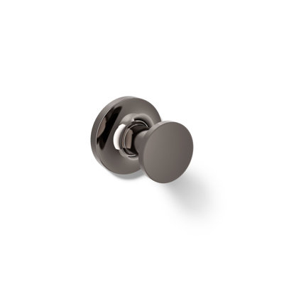Purist® Wall Mounted Round Bathroom Robe Hook, Towel Hook, Clothing Hook