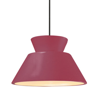 Luminaire suspendu géométrique à 1 lumière Logan