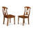9 Piece Dining Room Furniture Set Includes a Square Wooden Table with Butterfly Leaf and 8 Kitchen Dining Chairs, Saddle Brown-1927041314-2009864645
