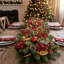 Arbre de Noël ramasse des tiges de 10 tiges de baies artificielles scintillantes pour Noël-708597728
