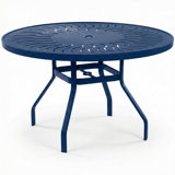 Windward Outdoor Sunburst 47" Round Dining Table