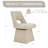 Upholstered Swivel Side Chair-1969549780