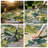 Monstera Palm Leaf Indoor/Outdoor Area Rug, Green Botanical Patio Rug-1133805627