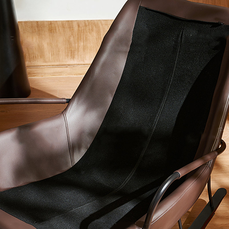 Chaise berçante ergonomique pour salon simple