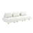 100.8" Teddy Soft Cushion Three-seater Sofa-281790797