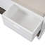 Banc de rangement avec panier amovible et 2 tiroirs, banc à chaussures entièrement assemblé avec coussin amovible-695078370