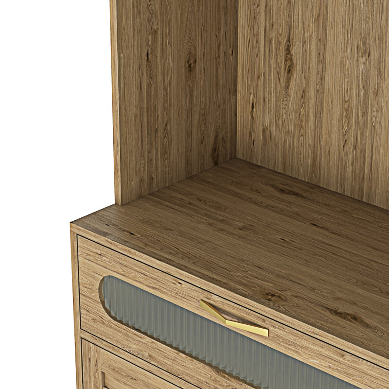 Freestanding Tall Pantry Buffet Cabinet