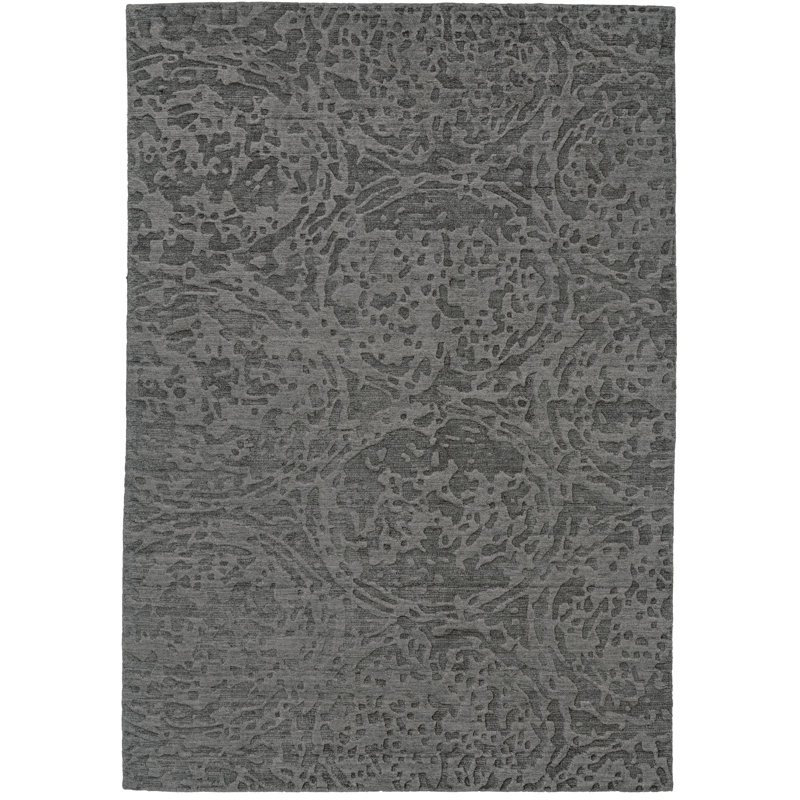 Buil Viscose Abstract Indoor Rug, Rectangle 8'6" x 11'6"