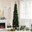 Arbre de Noël artificiel, arbre élancé avec base en métal-538235696