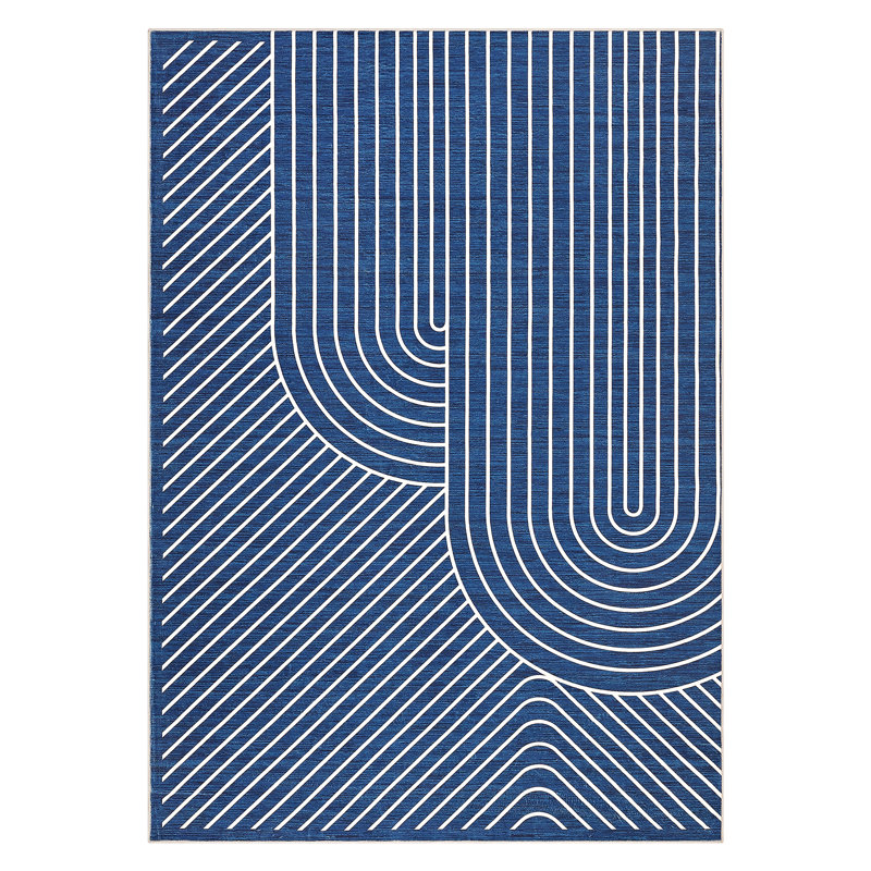 Blue, Rectangle 8' x 10'