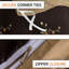 Premium Duvet Cover Set Double Brushed Microfiber Reversible With Zipper Closure & Corner Ties-123411641