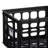 Sterilite Storage Crate, Stackable Plastic Bin Open Basket with Handles-95387939-95387938