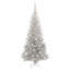 vidaXL Christmas Tree with 150 LEDs with Stand Silver PET-1227369262