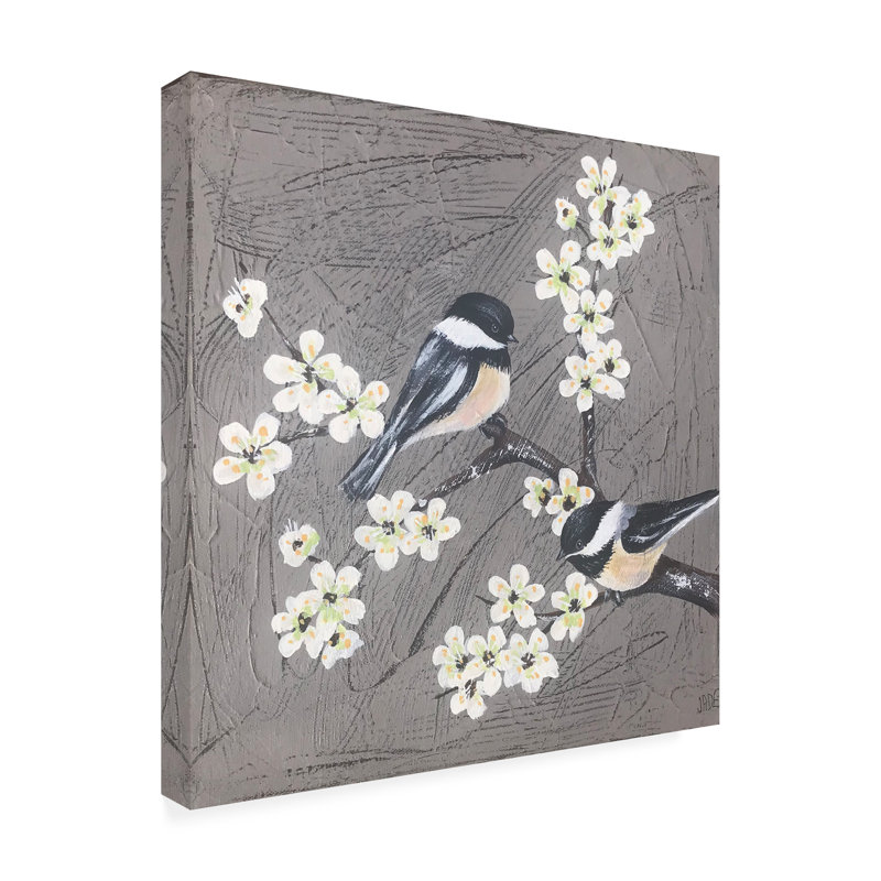 «Lark Manor», art mural sur toile «My Little Chickadee II» par Jade Reynolds, H 14 po x l 14 po
