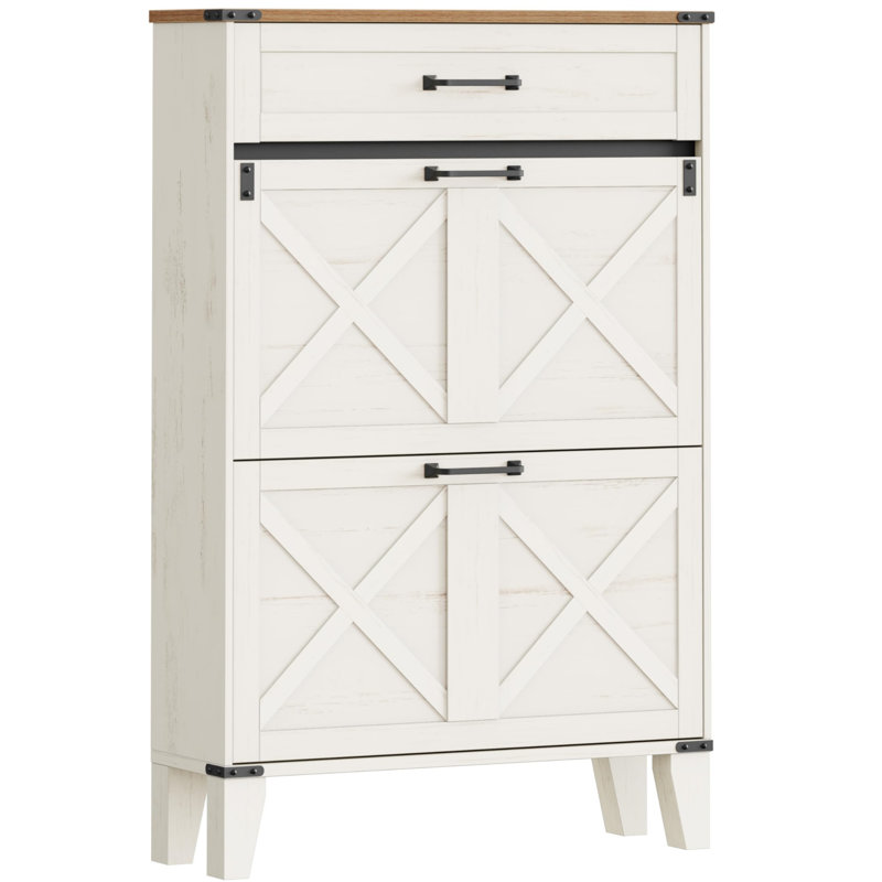 15 Pair Shoe Storage Cabinet