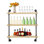 3-Tier Wine Rack, Wall-Mounted Wine Bottle Rack