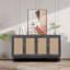 Buffet de 59,8 po Arnout, table de buffet, armoire de salle à manger avec rangement-793563782