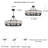 Ferster 8 - Light Dimmable LED Geometric Chandelier