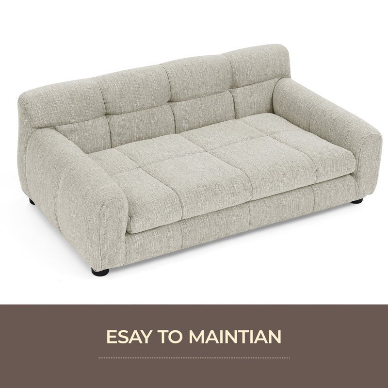 Soft And Comfortable Pet Sofa With Backrest And Armrests, Suitable For Modern Rectangular Pet Sofas For Small And Medium-Sized Dogs