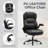 Ergonomic Executive Chair with Flip-up Armrests-1997174200